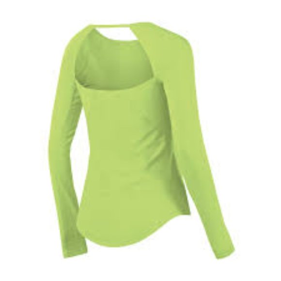 Asics Open Back Long Sleeve Light Weight Shirt - Picture 2 of 3